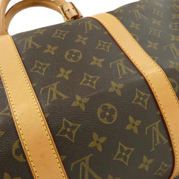 LOUIS VUITTON Brown Monogram Keepall 50 Boston Bag - Picture 4 of 9